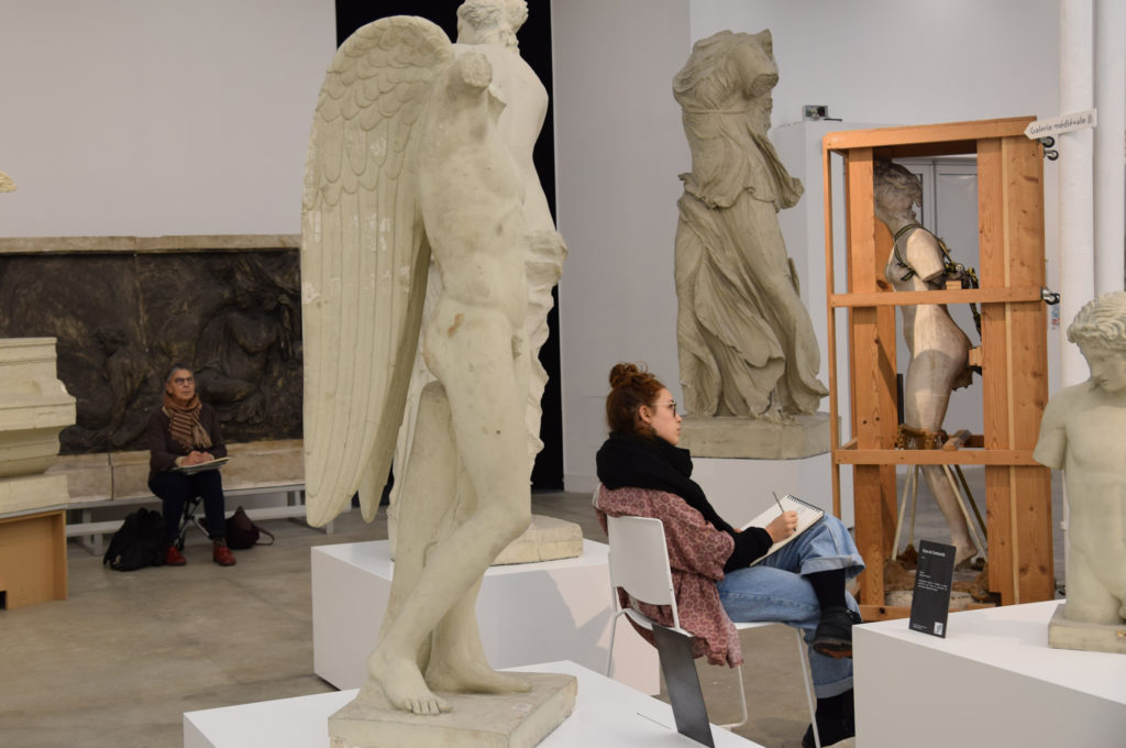 Stage de dessin au Musée des Moulages